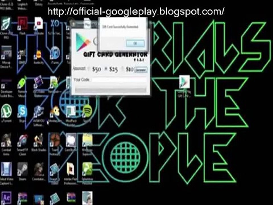 Google Play Gift Card Code Generator