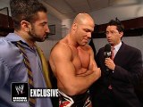 Kurt Angle & Daivari After NYR 2006 Elimination Chamber Match