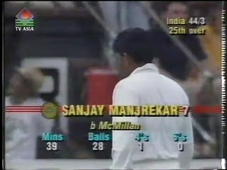 Sachin Tendulkar 111 vs South Africa 1992 Johannesburg 4th Test Century