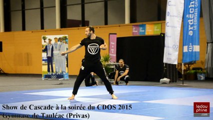 Show de Cascade à la soirée du CDOS 2015 à Privas