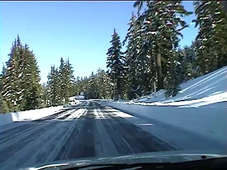 Crater Lake in Winter (Billy Pollard plays "Amazing Grace")