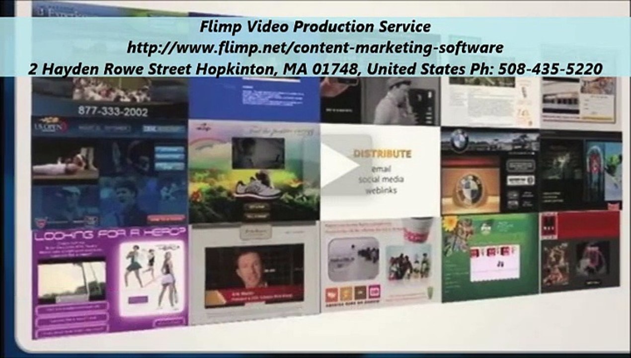 Flimp Video Production Service content marketing software