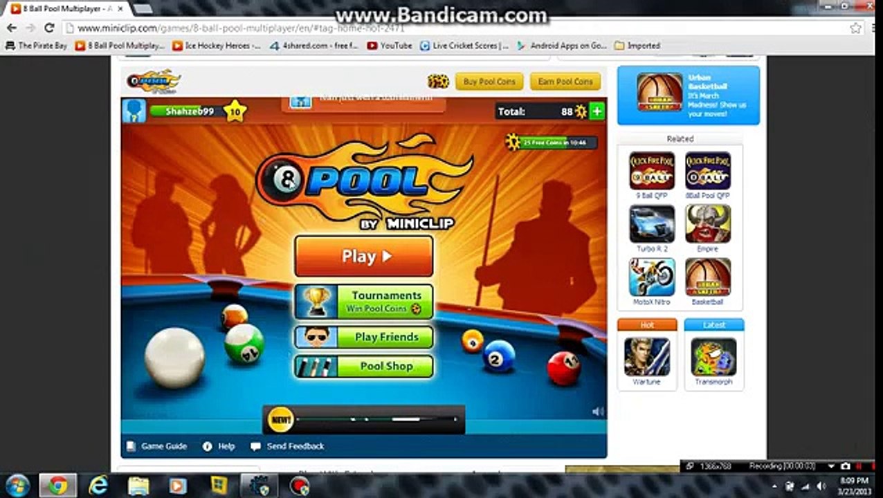 8 Ball Pool Multiplayer get free (Cues,Pool Coins,Cues,Powers) With Cheat Engine 6.2 - Tune.pk