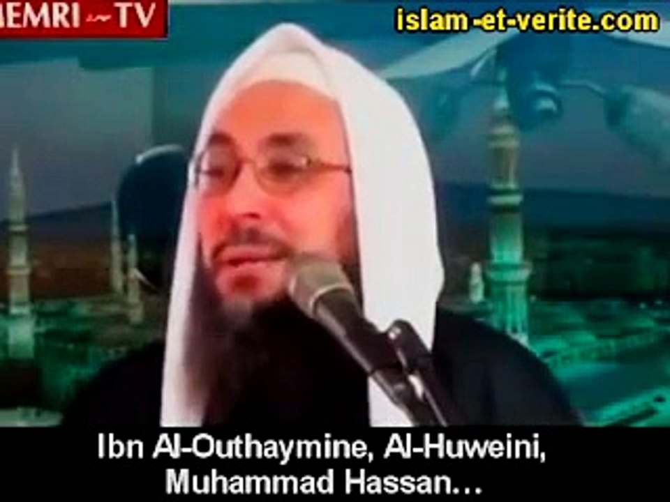 Enfin, un imam dit la vérité.