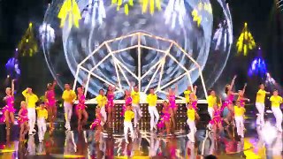Baila Conmigo  Salsa Dance Troupe Inspires the Crowd - America's Got Talent 2014