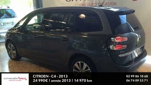 Annonce Occasion CITROëN Grand C4 Picasso II e-HDi 115 Exclusive 2013