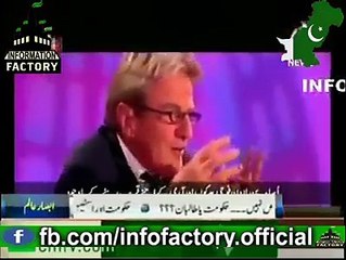 Gen Musharaf Reacting to Western Critics on Osama Bin Laden