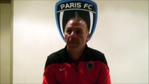 Réaction de Christophe Taine après Paris FC - US Avranches (1-0)