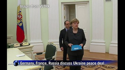 Merkel says Ukraine peace bid 'uncertain, but worth trying'