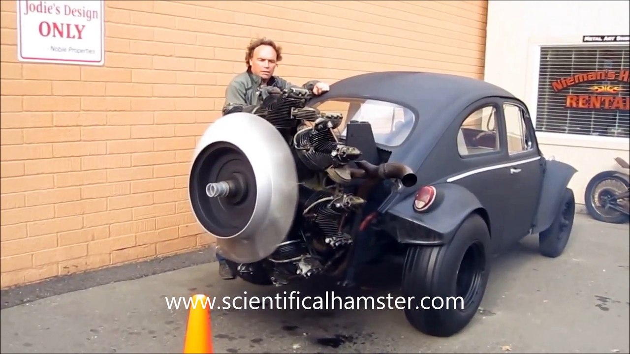 Radial Engine Start Up Volkswagen