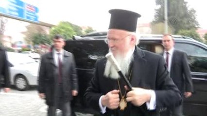 Bartholomeos, Dimitrios Kilisesi'nde Akşam Ayinine Katıldı