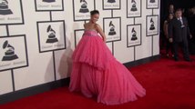 Rihanna's Eyebrow-Raising Grammys Dress
