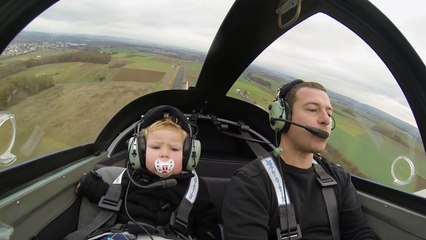 Luke's 1st Flight (on Pioneer 300) Luke is 1,5yrs old