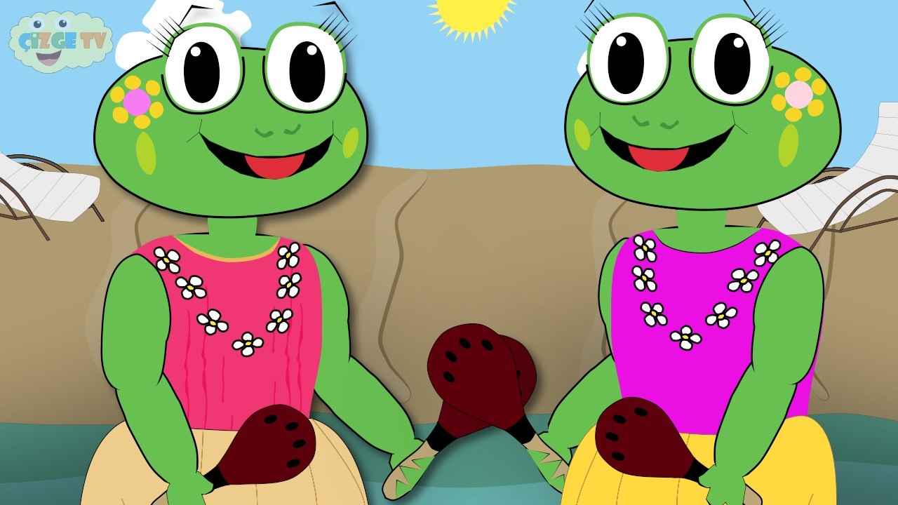Küçük Kurbağa - Çizge TV - Çizgi Film - Okul Öncesi - Ana Okulu - Çocuk Şarkıları