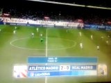 Real Madrid Vs Atlatico Madrid La Liga 7th feb 2nd half kick off.