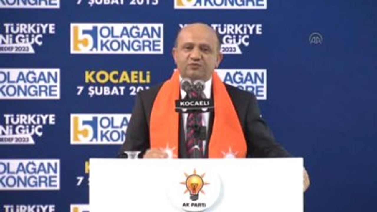 AK Parti Kocaeli 5. Olağan İl Kongresi - Bakan Işık (2)