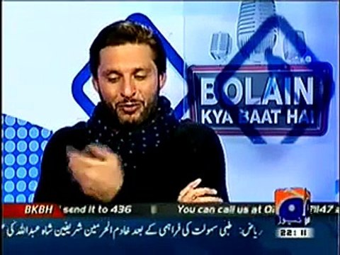 Shahid Afridi Sharing his view about Pakistan & India when he smashed 2 six to Ashwin watch video. - Video Dailymotion_2