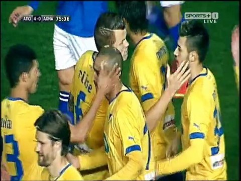 ΑΠΟΕΛ-Εθνικός 4-0 (Τζεμπούρ γκολ 75')