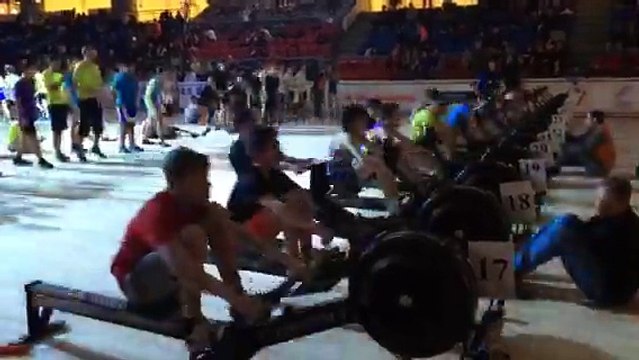 Finale Relais masculin CF UNSS aviron indoor