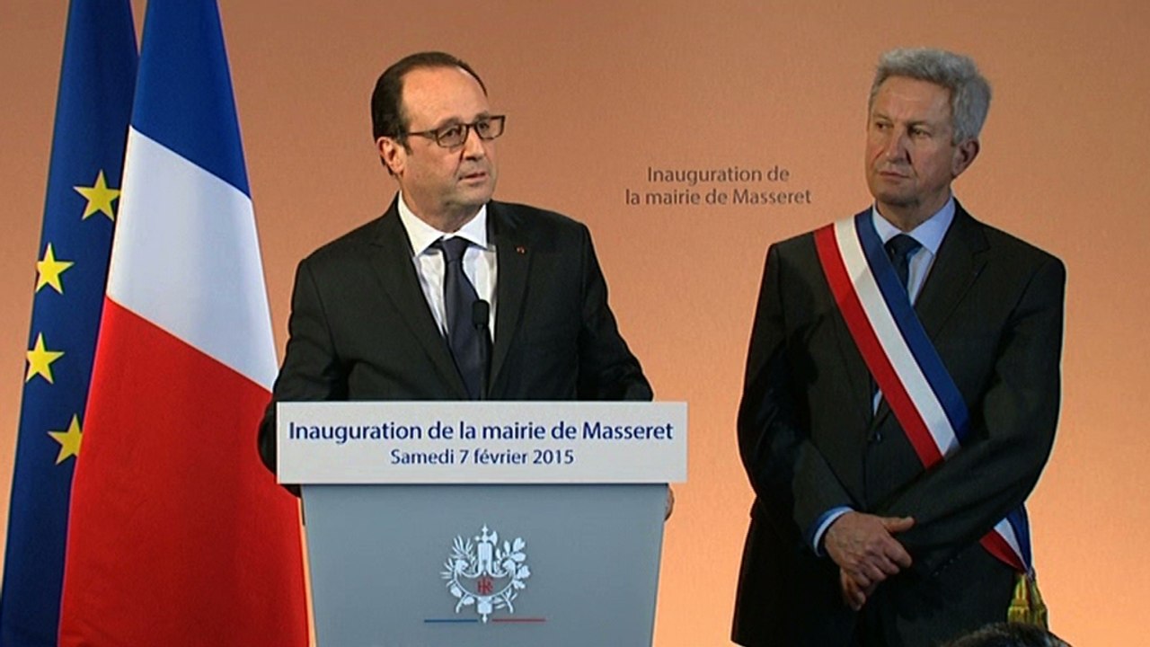 Discours d'inauguration de la mairie de Masseret
