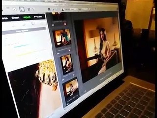 Actress Priya Aanand Photoshoot for The Hindu - Making Video