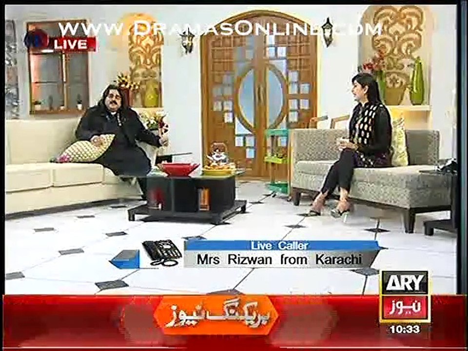 1 Live Caller Ne Arif Lohar Se Unke Lambe Balon Ka Raaz Puch Liya, Jo K Unth Mar Ka Sabun Nikla