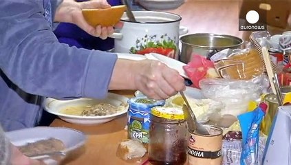 Kelet-ukrajnai menekültek: "Haza már nem mehetünk"