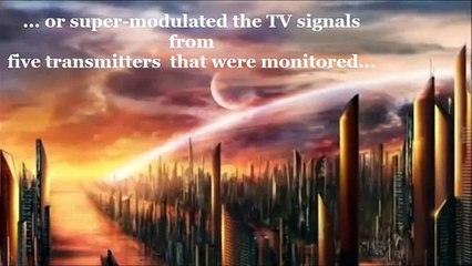 Alien Warning Message Live on TV in UK-We Come to Warn you About your Race and your Planet (Low)