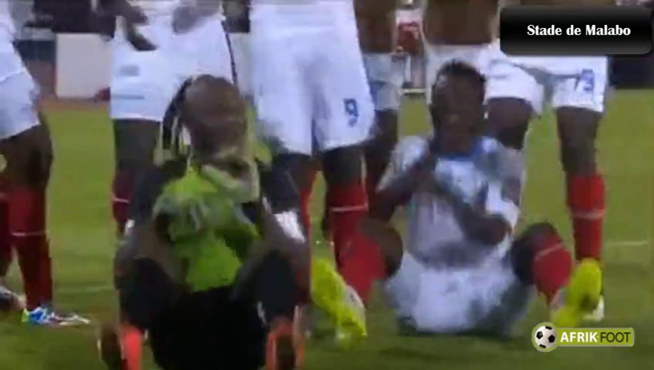 La dernière danse de Robert Kidiaba - RD Congo vs Guinée Equatoriale | CAN 2015