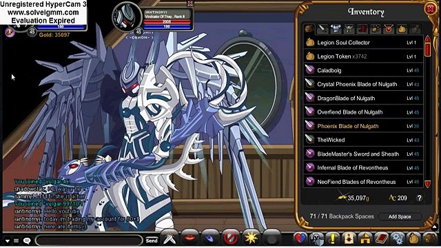 Buy Sell Accounts - Aqw Selling Account 2013 November 24 (NOT TRADED YET)