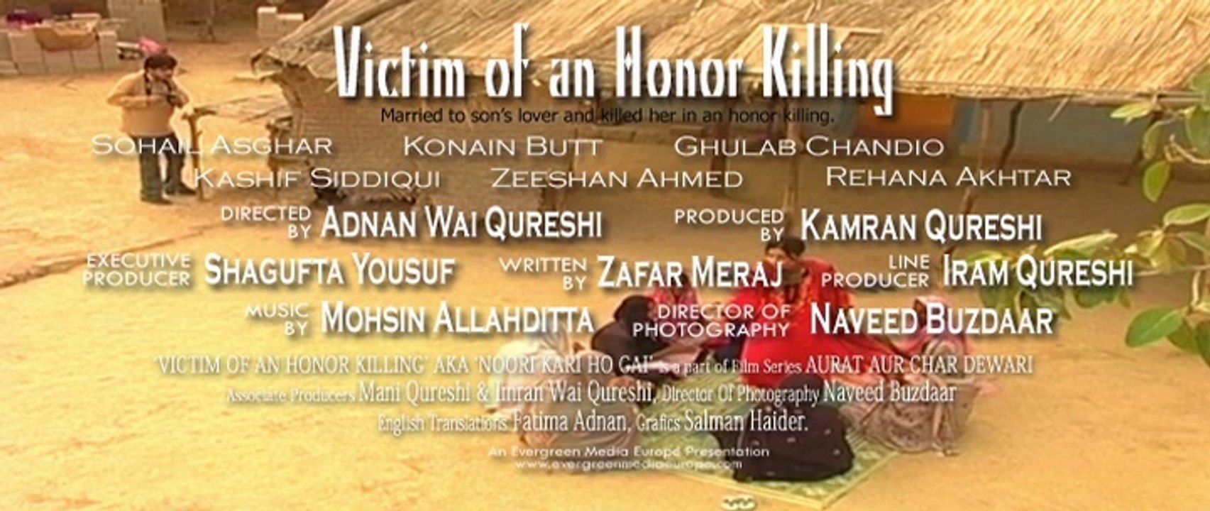 Trailer of TV Movie ‘Victim of an Honor Killing' with English Translations