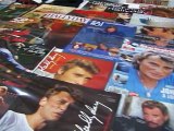 expo de vinyls de johnny hallyday par jean-claude et jean-noel Brun