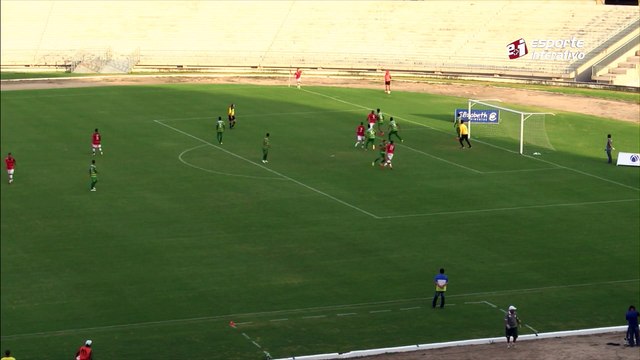 Mais um de cabeça! E de novo de Joécio! 4 a 0 Campinense!