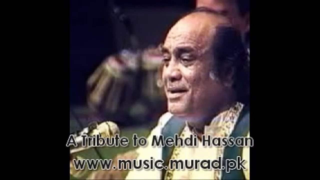 Mehdi Hassan Nigah neechi kiye sur jhukaye bethay hain Chaand Suraj Nashad