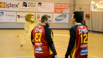 HAND : VESOUL PERD LE DERBY, MALGRE SA MASCOTTE