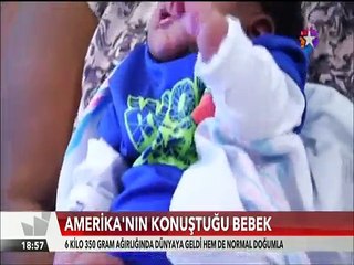6 Kilo 350 Gram ağırlığında dünyaya geldi hem de normal doğumla