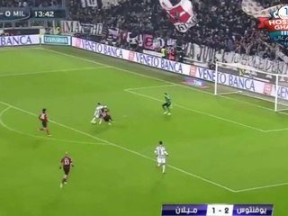 يوفنتوس × ميلان 1/2 اهداف الشوط الاول