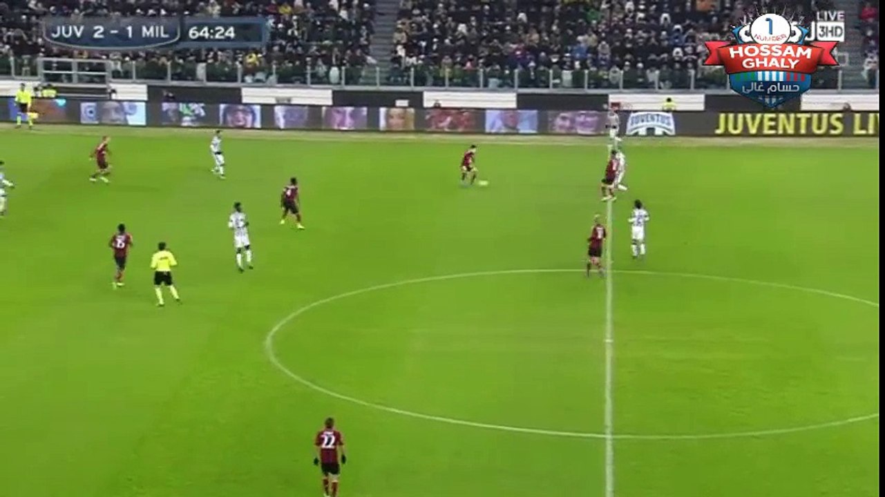 هدف اليوفي الثالث في ميلان موراتا