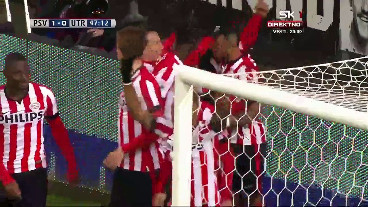Luciano Narsingh 1:0 | PSV Eindhoven - FC Utrecht 07.02.2015 HD