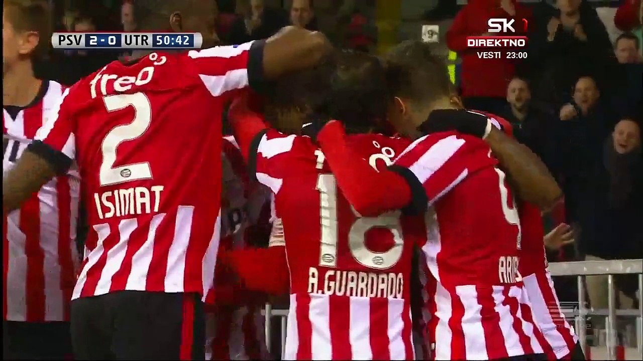 Memphis Depay 2:0 | PSV Eindhoven - FC Utrecht 07.02.2015 HD