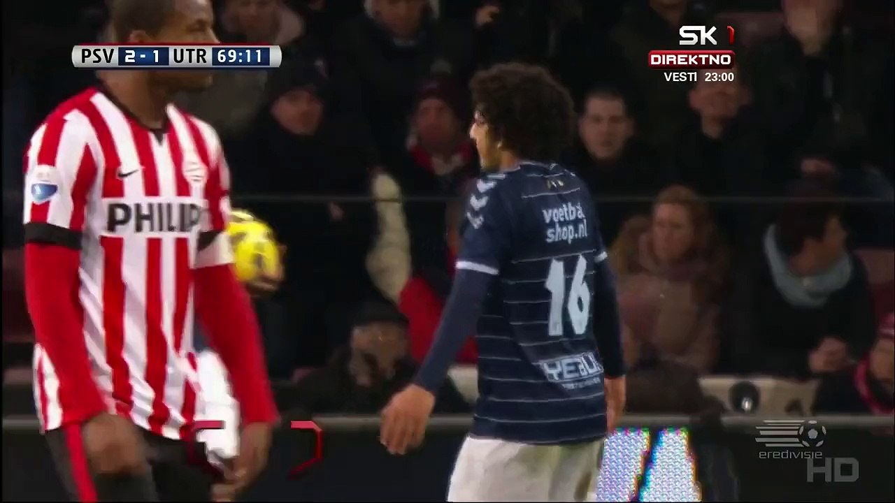 Yassine Ayoub 2:1 | PSV Eindhoven - FC Utrecht 07.02.2015 HD