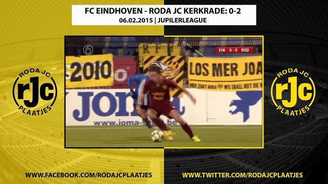 Goals FC Eindhoven - Roda JC Kerkrade: 0-2