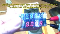 Constant Current Voltage Charge Adjustable Voltmeter display fix