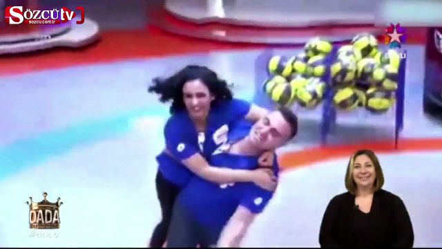Sevinçten çıldıran yarışmacılar Dada'da