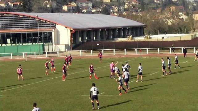 Juniors nationaux TOXII contre Villefranche de Rouergue 07 Février 2015