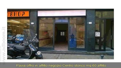 Descargar video: PAVIA,   IN AFFITTO  NEGOZIO  CENTRO STORICO MQ 60 AFFITTO EURO 1200