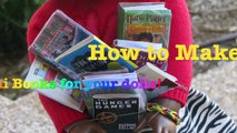 How to Make: Mini Books for your American Girl Doll!