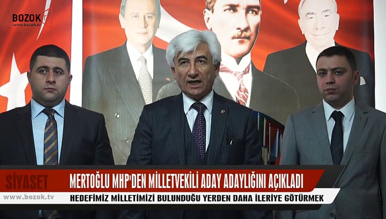 YUSUF MERTOĞLU MHP YOZGAT MİLLETVEKİLİ ADAY ADAYLIĞINI AÇIKLADI