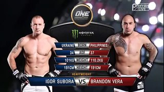 Brandon Vera vs. Igor Subora,ONE FC 23