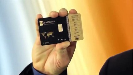 Karatbars 999 9 1gram 24kt Gold Cards - YouTube